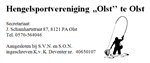 Uitnodiging (buitengewone) ledenvergadering d.d. 30 januari 2025